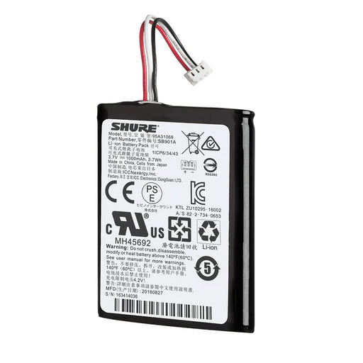 Shure SB901A Rechargeable Lithium-Ion Battery