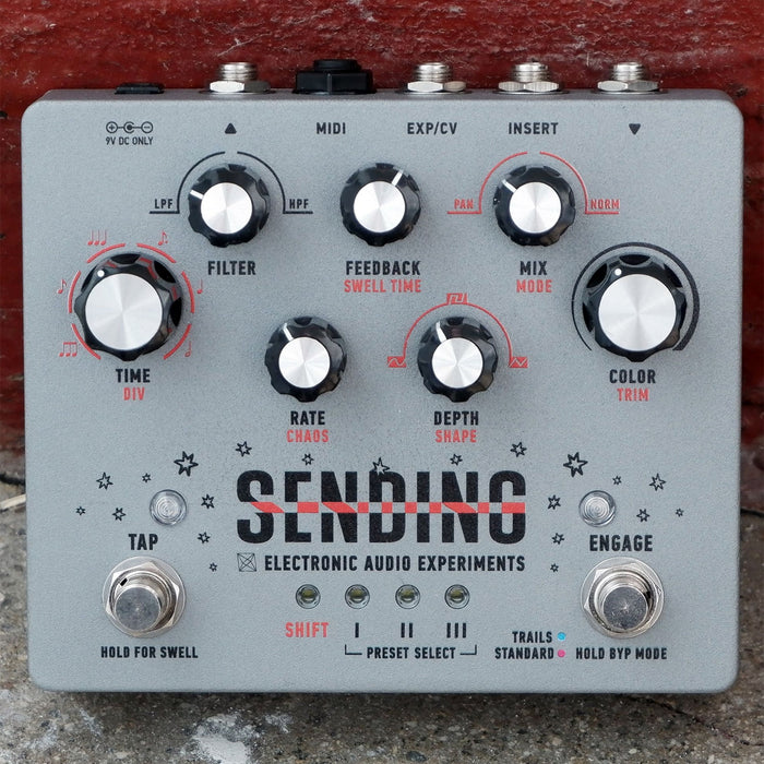 Electronic Audio Experiments Sending V2 Analog Delay