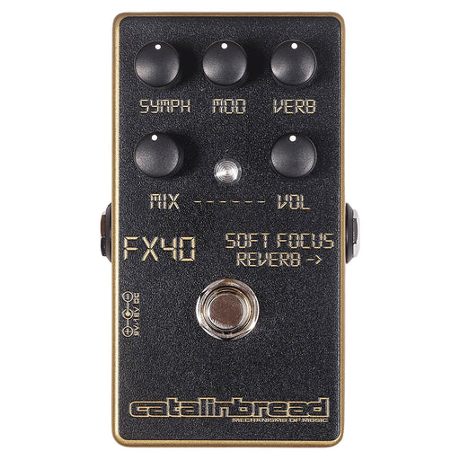 Catalinbread Soft Focus Gold 2024 Limited Edition Reverb Pedal