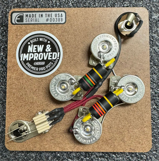 Emerson Custom SG Prewired Kit Premier Pro Pots SG-BB-PREMIER
