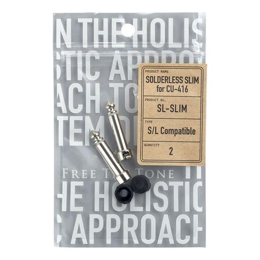 2-Pack! Free The Tone  SL-SLIM Solderless Slim Plugs SL-SLIM-2P