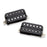 Bare Knuckle Miracle Man Humbucker Pickup Set 53mm Open Black