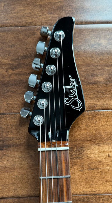 Suhr Modern Plus HSH Trans Whale Blue Burst Roasted Maple Pau Ferro Neck 87825