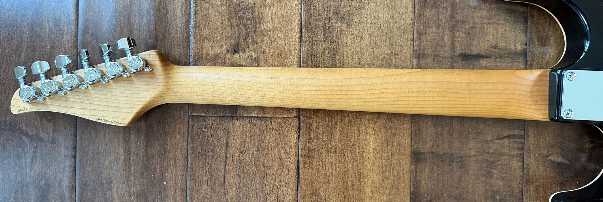 Suhr Standard Plus Trans Blue Denim Slate Roasted Maple Neck SSCII 90946