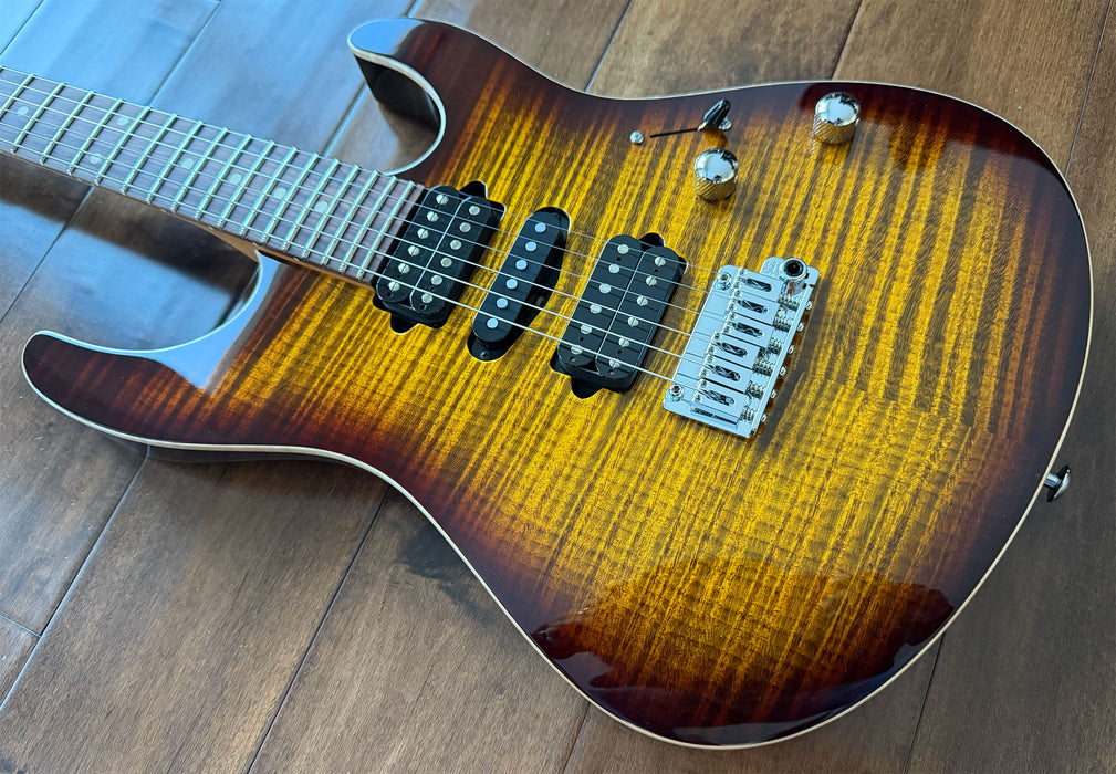 Suhr Modern Plus HSH Bengel Burst Roasted Maple Pau Ferro Neck 88762