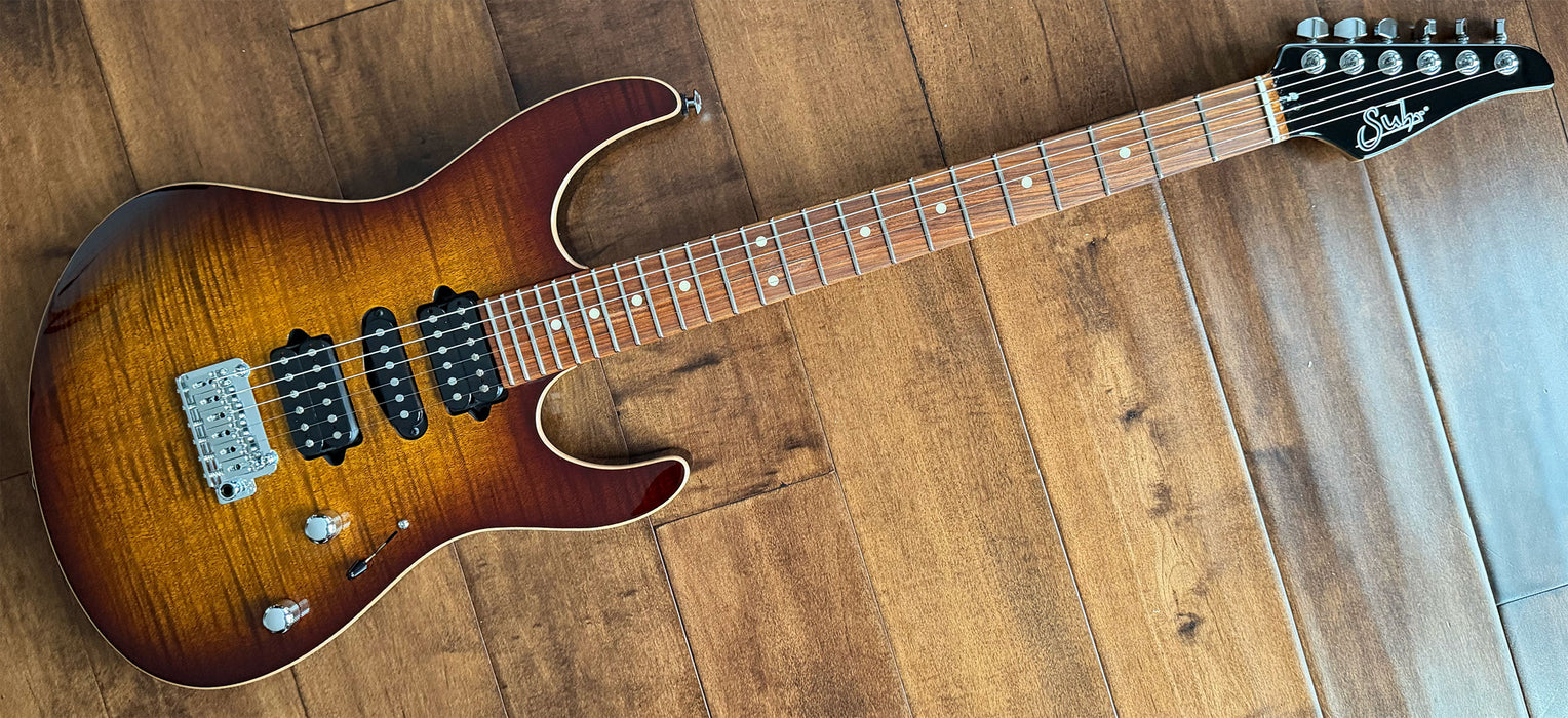 Suhr Modern Plus HSH Bengel Burst Roasted Maple Pau Ferro Neck 87824