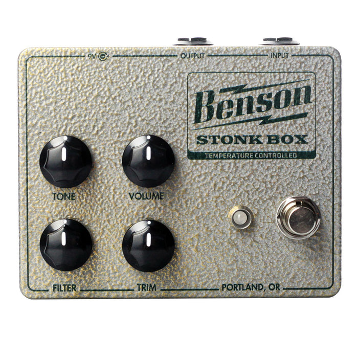 bias pedal Benson Stonk Box Automatic Thermal Bias Fuzz Pedal — Vision Guitar