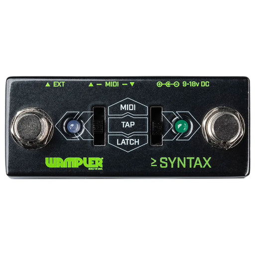 Wampler Syntax Expanded Rig Control
