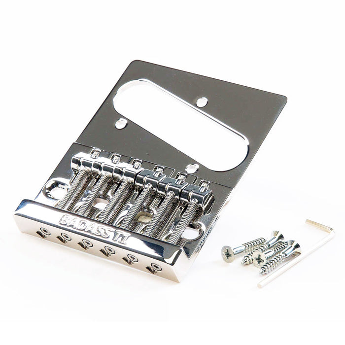 Badass T1 Bridge for Tele Nickel TB-5101-001
