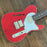 Suhr Custom Classic T Electric Guitar Trans-Red Flame Rosewood Neck 67232