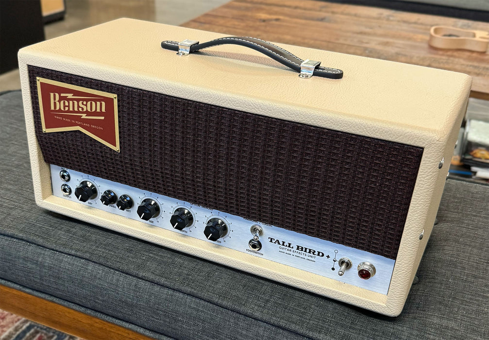 Benson Amps Tall Bird Plus Tube Driven Spring Reverb & Optical Tremolo Blonde