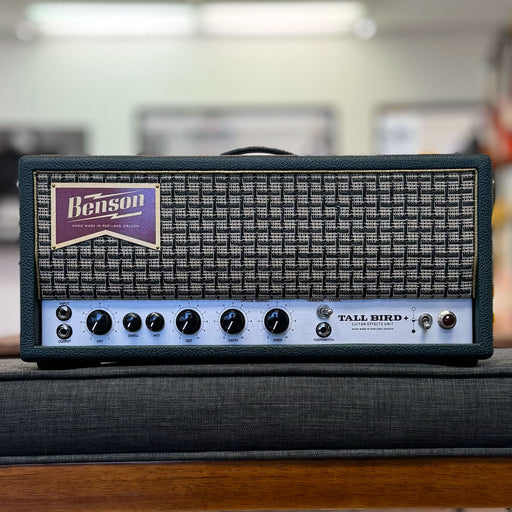 Benson Amps Tall Bird Plus Tube Driven Spring Reverb & Optical Tremolo Green