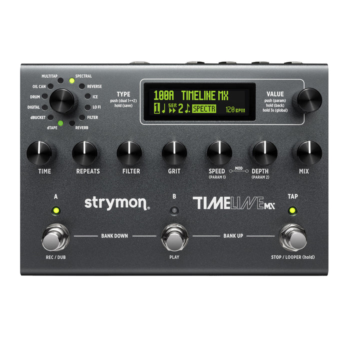 Strymon TimeLine MX Next Generation Multi Delay Workstation
