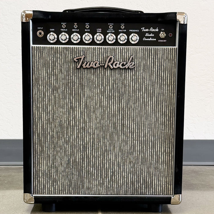Two-Rock The Studio Overdrive 35w Combo Amp Black Seude
