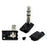 Evidence ESP Soldered Plug Smallest Angled Pancake Connectors TRS Black ESP-RA-TRS