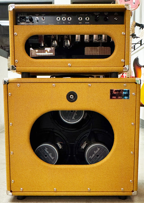 Two-Rock Vintage Deluxe 35w 6L6 Head & 3x10 Cabinet Lacquered Tweed