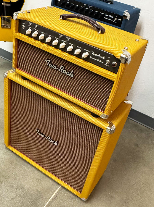 Two-Rock Vintage Deluxe 35w 6L6 Head & 3x10 Cabinet Lacquered Tweed