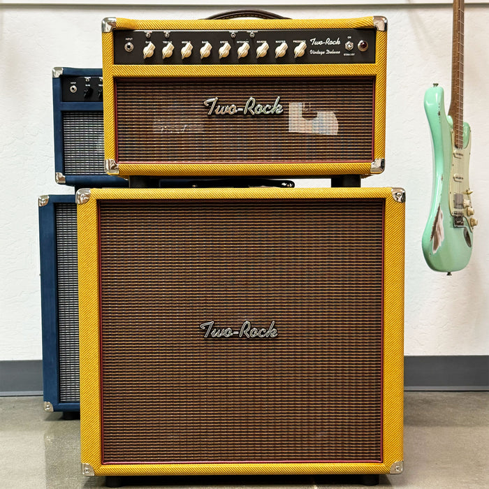 Two-Rock Vintage Deluxe 35w 6L6 Head & 3x10 Cabinet Lacquered Tweed