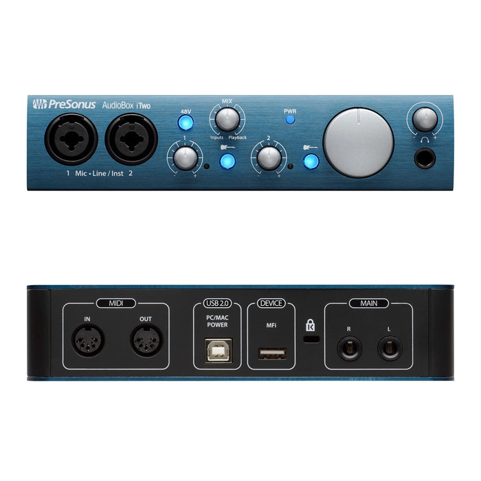 PreSonus AudioBox iTwo Bus-Powered USB 2.0 iPad Audio Interface