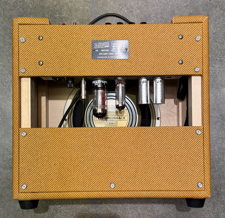 Benson Amps 5w Vinny Reverb Combo Power Scaling Aged Tweed/Oxblood