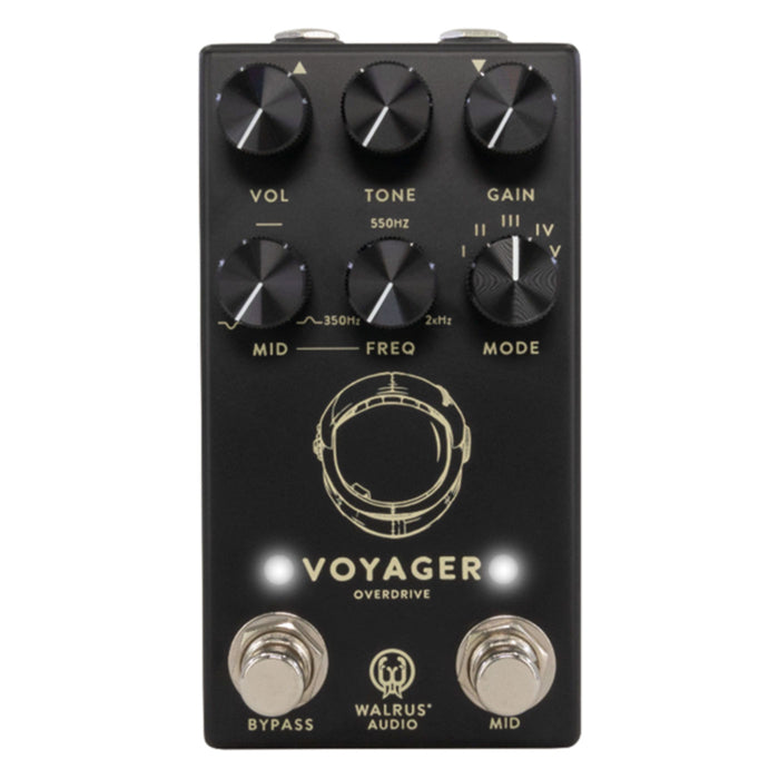 Walrus Audio Voyager Pre-Amp Overdrive MKII Black