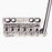 Vegatrem VT1 Ultratrem Standard Tremolo Assembly Chrome SB-8503-010