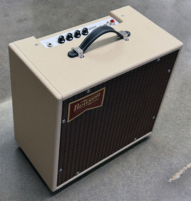 Benson Amps 5w Vinny Reverb Combo Power Scaling Blonde/Oxblood
