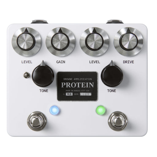 Browne Amplification Protein Dual Overdrive V4 White Finish
