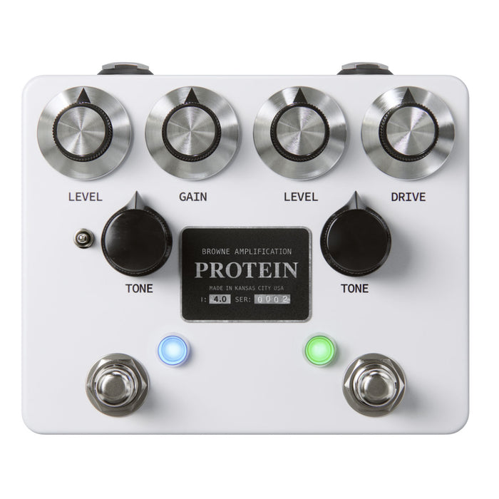 Browne Amplification Protein Dual Overdrive V4 White Finish