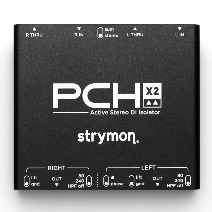 Strymon PCH X2 Active Stereo DI Isolator