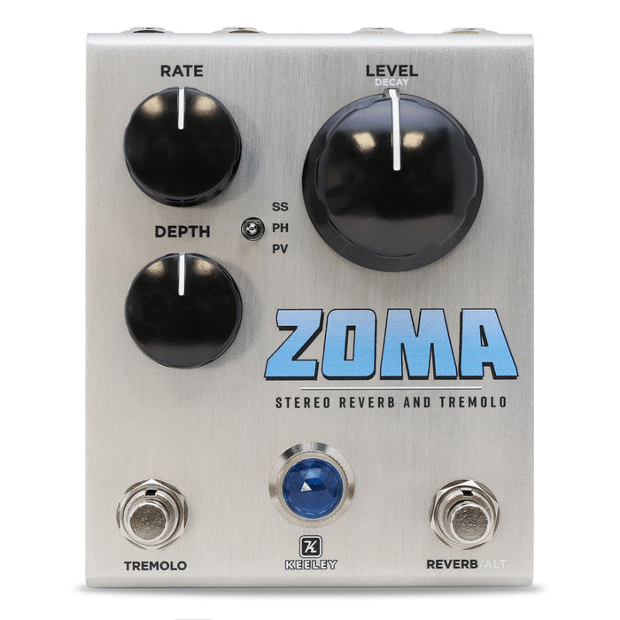 Keeley ZOMA Stereo Reverb and Tremolo