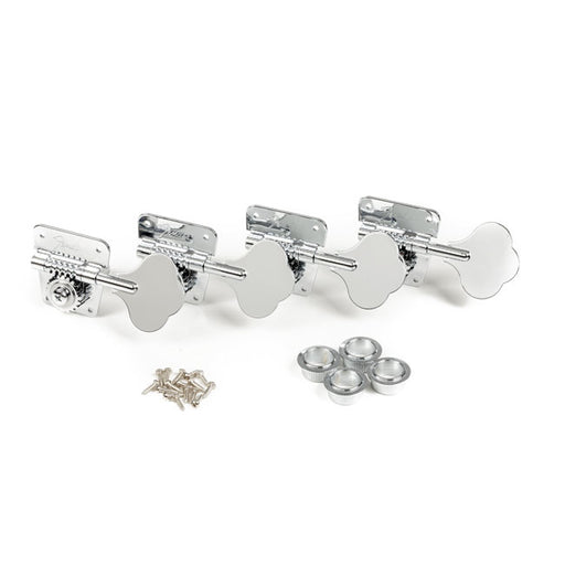 Fender Pure Vintage '70s Bass Tuning Machines Nickel Chrome (4) 0076568049