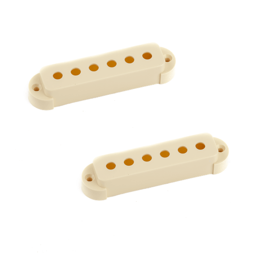 Fender Jaguar Pickup Cover Aged White Set of 2 0054492000