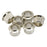 Fender Vintage Style Press-In Nickel Tuner Bushings Set of 6 0994946000