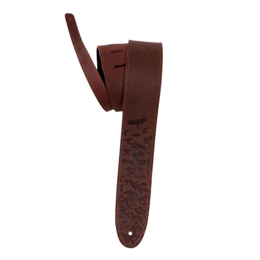 PRS 2.5” Leather Bird Swarm Strap Rust 111976:043