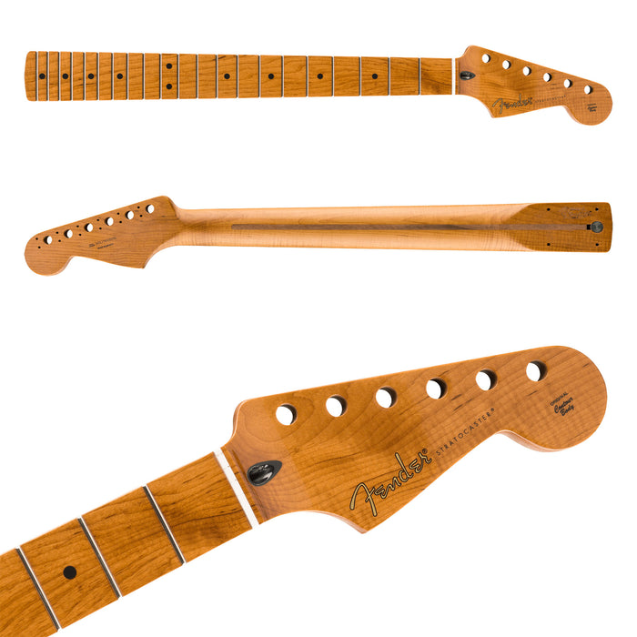 Fender Roasted Maple Strat Neck 21 Narrow Tall Frets 9.5" C Shape 0990502920