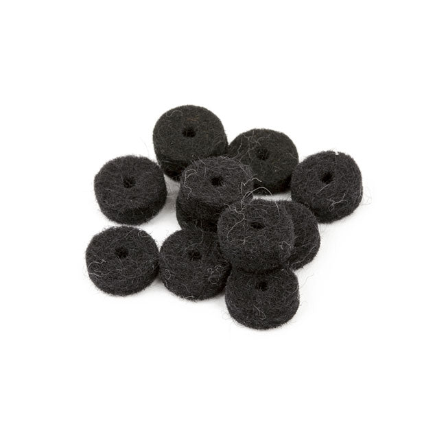 Fender Black Strap Button Felt Washers (12) 0994929000
