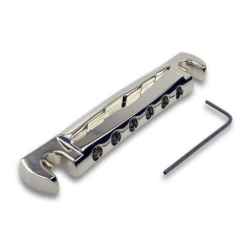 Faber TPWC Compensated Aluminum Wraparound Tailpiece Nickel 3020-0