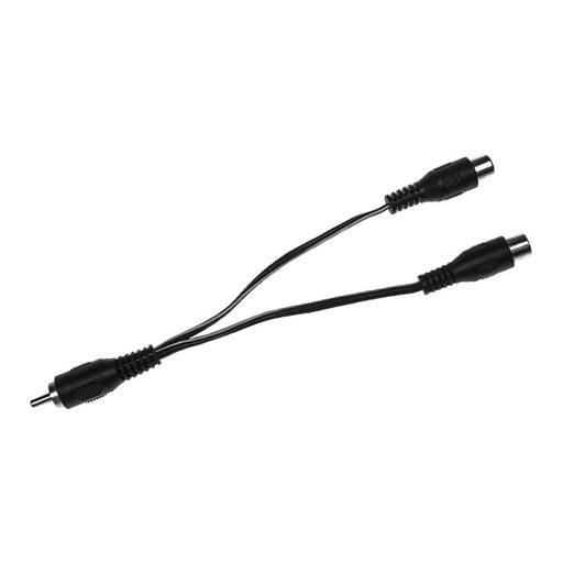 Cioks 1002 Split Adapter Flex Cable 10cm / 4″ (Black)