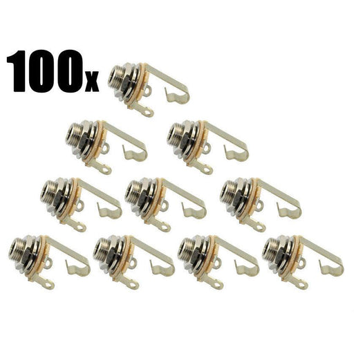 Bulk 100-Pack Switchcraft #11 Mono 1/4" Input Jack