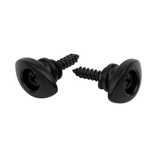 Planet Waves Elliptical End Pins Safety Strap Buttons Black PWEEP102