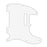 WD Tele 8-Screw Quality Pickguard 1-Ply White TE-102