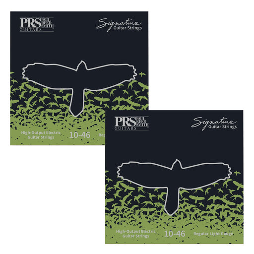 2 Sets! PRS Signature Regular Light Guitar Strings 10-46
