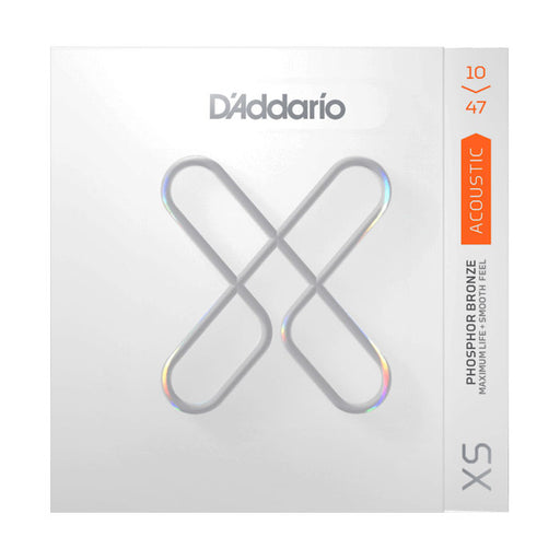 D'Addario XS Acoustic Phosphor Bronze 10-47 Extra Light Set XSAPB1047