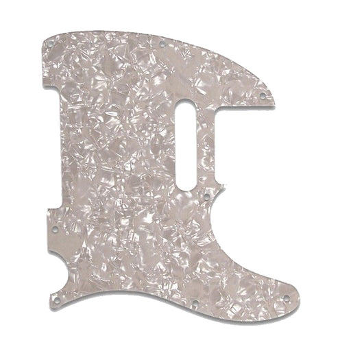 WD USA Tele 8-Screw Quality Pickguard 3-Ply Aged Pearl TE-128A