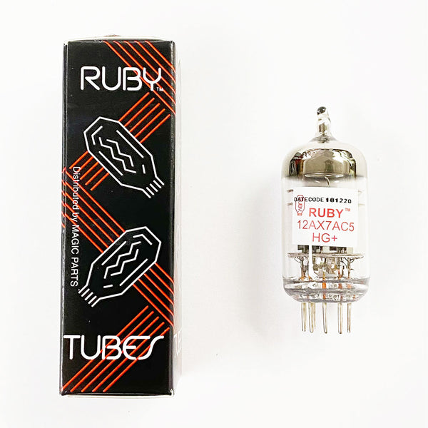Ruby 12AX7 HG+ High Gain Preamp Tube | Vision Guitar