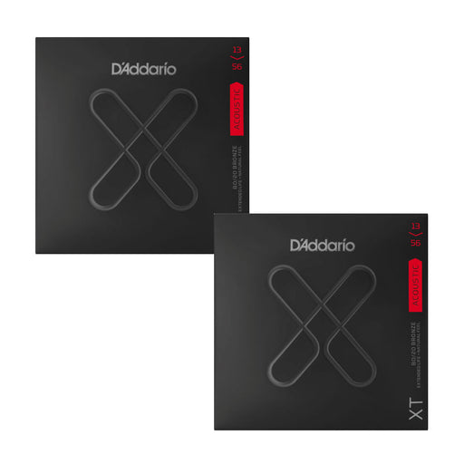 2-Pack! D'Addario XT Acoustic Phosphor Bronze Medium 13-56 XTAPB1356