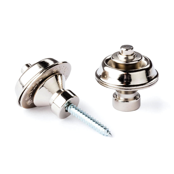 Dunlop 1501 Straplok Traditional Retainer System Nickel SLS1501N