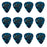 12-Pack Fender 351 Shape Premium Picks Medium Ocean Turquoise 1980351808