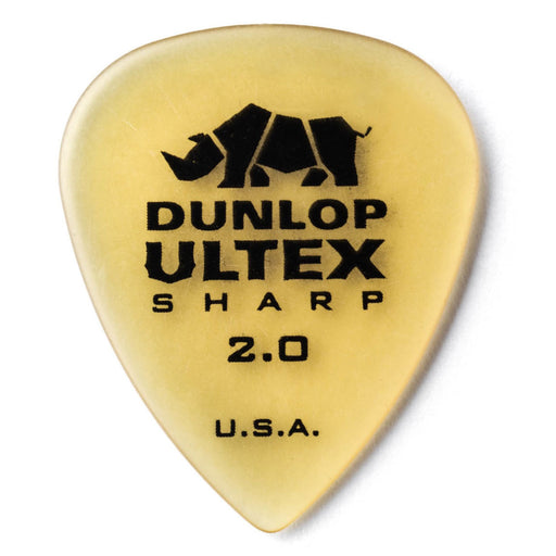 72-Pack! Dunlop Ultex Sharp Pick 2.0mm 433R2.0